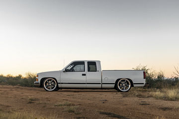 1998 Chevrolet Silverado - US MAG TS - Gun Metal Wheel Pros